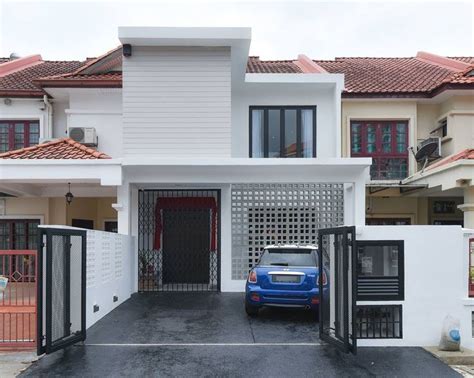 Malaysia Terrace House Exterior Design Cailynbilwoodward