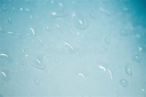 Blue Water Drops Abstract Background Stock Image Image Of Refresh
