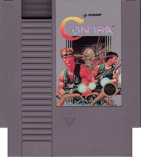 Contra Nintendo Nes Original Game For Sale Dkoldies