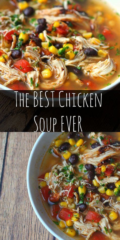 The recipe below is a delicious way to have carrots also in soup form. The Best Chicken Soup Ever Recipe (With images) | Chicken ...