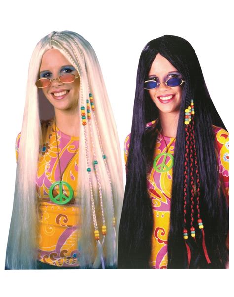Braided Hippie Wig Costume Accessory