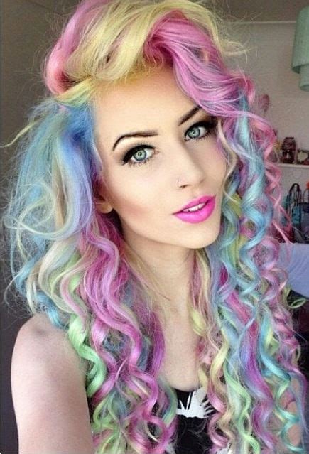 Colorful Pastel Curls Pictures Photos And Images For