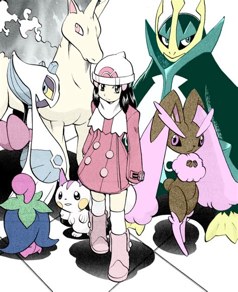 Platinum Berlitz And Her Team Pokemon Manga Pokemon Oc Pokemon