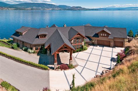 12000 Square Foot Lakefront Mansion In British Columbia Canada