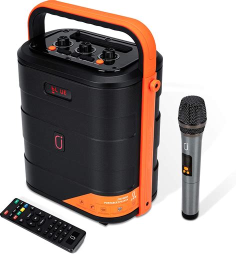 Jyx 82bt Karaoke Machine With Uhf Microphone Portable Bluetooth