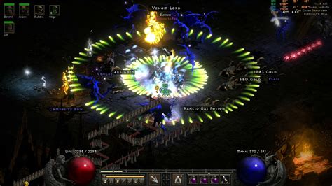 Diablo 2 Ressurected Poison Necro And Javazon Chaos Sanctuary YouTube