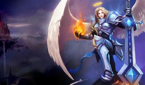 Silver Kayle Chinese Wallpapers And Fan Arts League Of Legends Lol