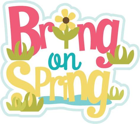 Welcome Spring Clipart At Getdrawings Free Download