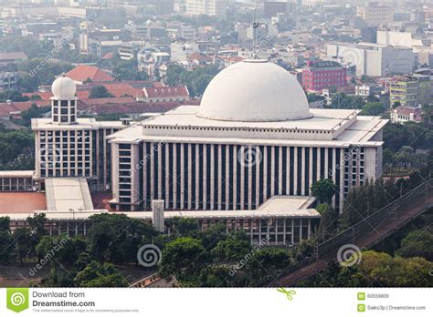 Istiqlal Mosque Editorial Stock Image Image Of Indonesian 60559809