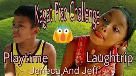 Kagat Piso Challenge Laughtrip Funny Moments Youtube