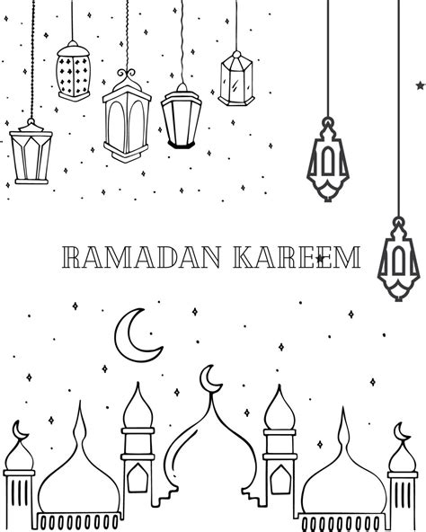 Ausmalbilder Ramadan Kostenlose Malvorlagen Zum Ausdrucken