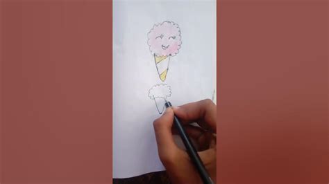 How To Draw Cotton 🍬 Youtube