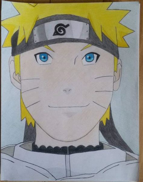 Uzumaki Naruto Drawing I Did A While Ago I Dont Draw