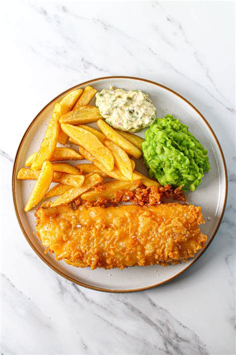 Proper British Fish And Chips Fork And Twist