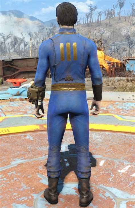 Image Fo4 Vault 111 Jumpsuit Male Fallout Wiki Fandom Powered