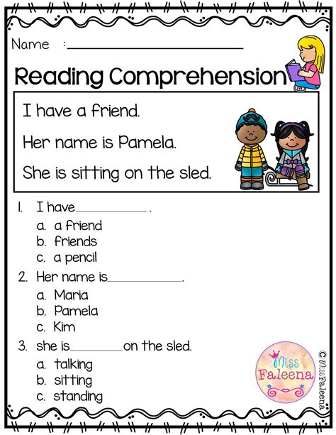 Reading Worksheets For Preschool