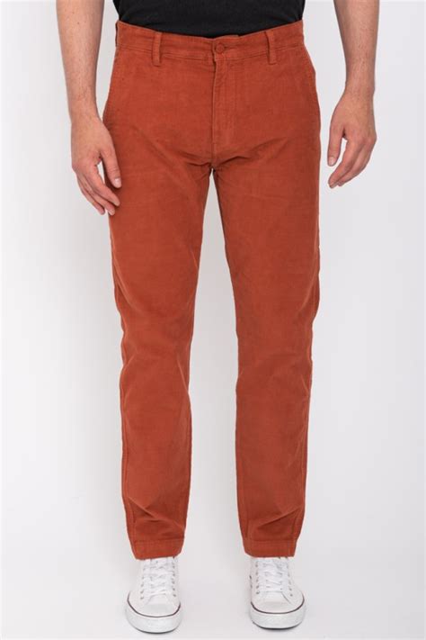 Pantalon Velours Orange Levi S Destock Jeans