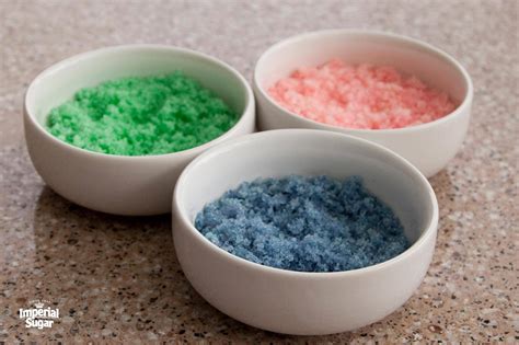 How To Make Colored Sugar Dixie Crystals