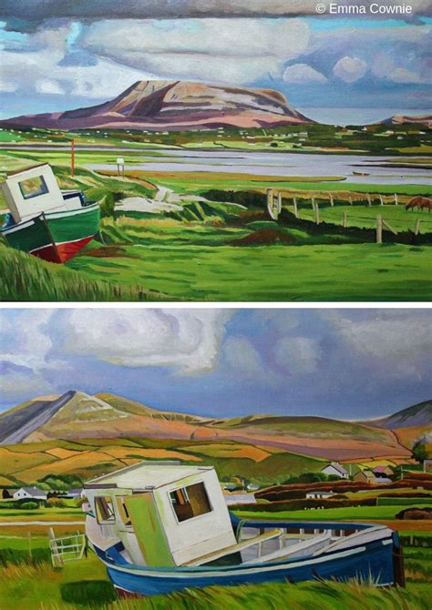 Donegal Paintings Ireland Painting Irish Art Seascape Paintings