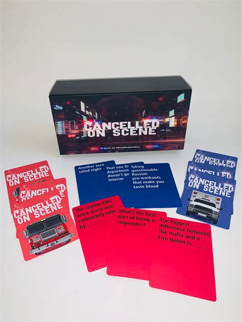 Cancelled On Scene Ems Card Game Beyond The Meat Wagon
