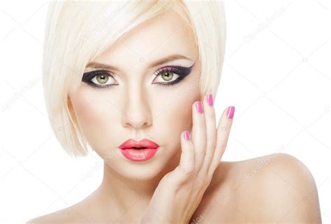 Blond Hair Woman Stock Photo By Deinfo