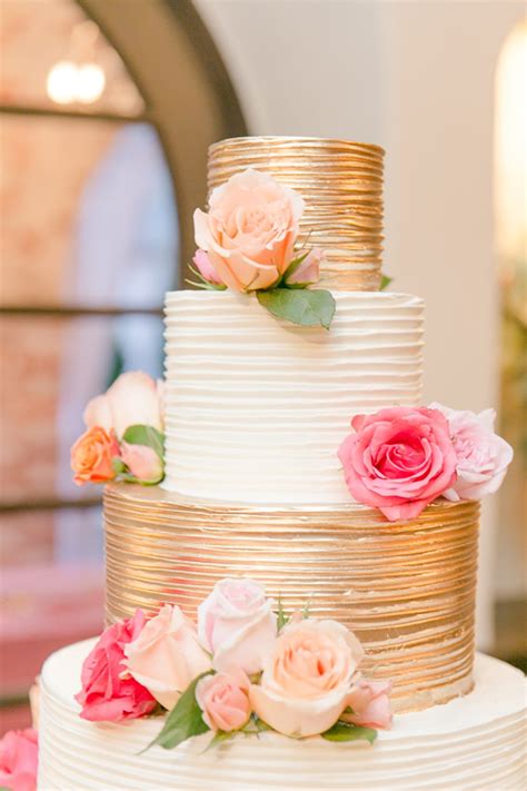 As far as wedding gold pallets are concerned, black and gold works great for a black tie evening wedding, and adds a 1920's art deco feel to the party. Gold Wedding Cakes | Wedding Ideas By Colour | CHWV