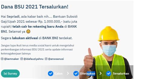 Bank Bni Menyatakan Dana Bsu Tidak Ada Padahal Status Di Website