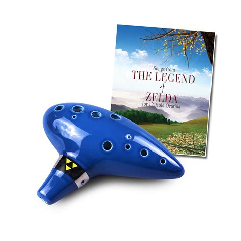 12 Hole Tenor Ocarina With Zelda Songbook Stl Ocarina