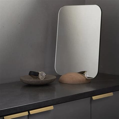 The placement and positioning of cabinet hardware also makes a kitchen more functional. kitchen cabinet lip pull handles brass jervis bay