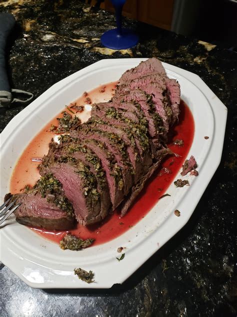 Our butchers will gladly trim and tie the entire. What Sauce Goes With Herb Crusted Beef Tenderloin / The ...