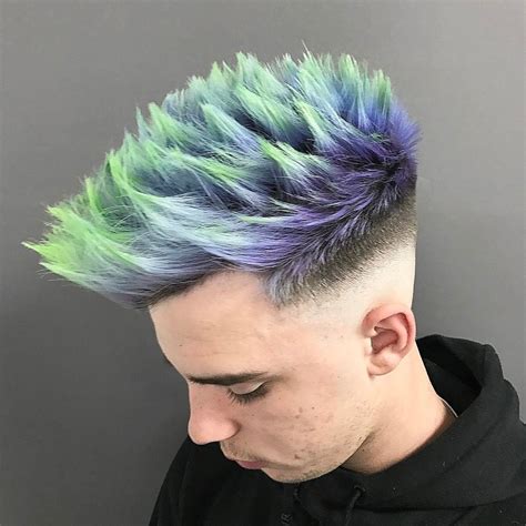 Best Of Men Hair Color Ideas Guys Hair Color Trends Cool Boys Haircuts Green Hair