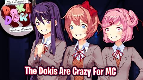The Dokis Are Crazy For Mcdemoddlc Yandere Madness Mod Youtube