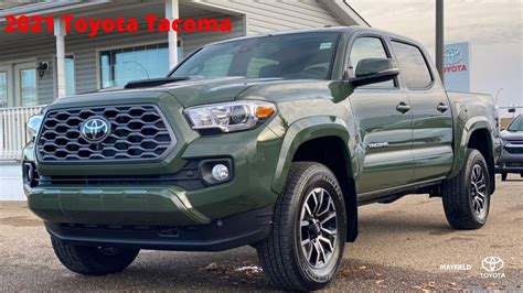 2021 Toyota Tacoma Trail Edition Army Green