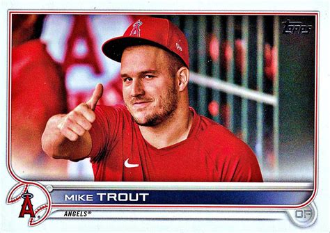 2022 Topps 27 Mike Trout Trading Card Database