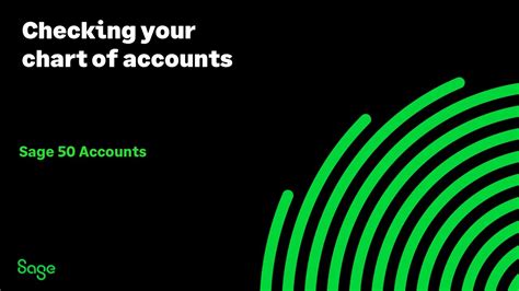 Sage 50 Accounts Uk Checking Your Chart Of Accounts Youtube