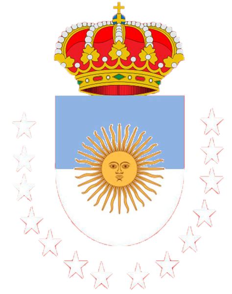 Heráldica En La Argentina Escudo Del Reino De La Gran Argentina