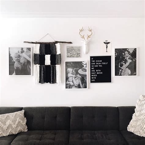 Easy Photo Wall DIY | Refresh your gallery wall with a set of black ...