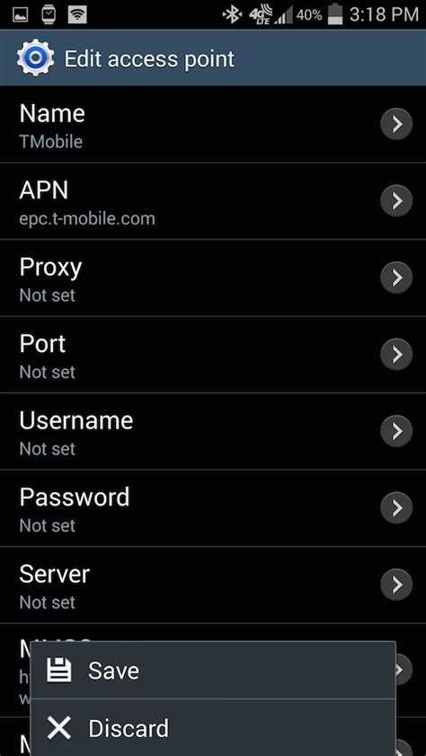 How To Setup Your Internetmms Settings On An Android Phone