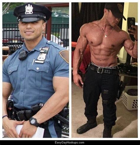 Men In Uniform By B W On Hot Muscle Cops Hot Cops Muscular Men