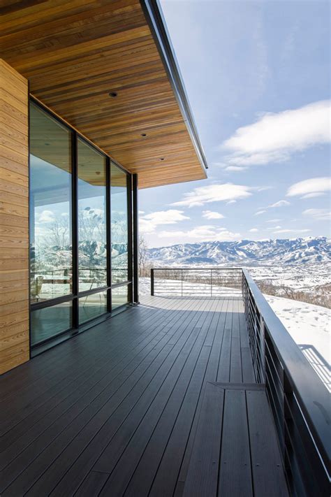 Red Hawk Modern Deck Salt Lake City By Imbue Design Houzz