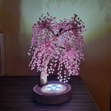 Cherry Blossom Lamp Cherry Blossom Tree Tree Lamp Bedside Table Lamp