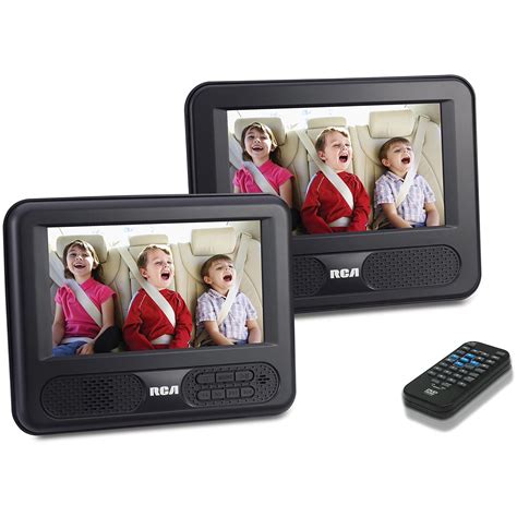 Rca Drc69707 Dual 7 Inch Screen Mobile Dvd System Certified