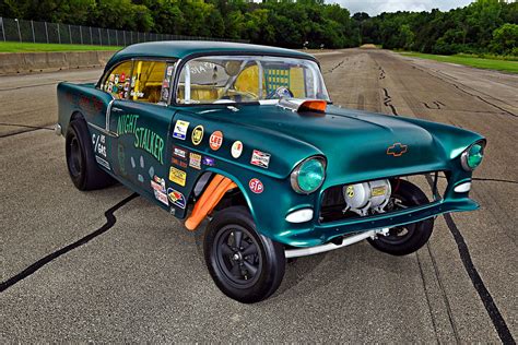 A Real Deal 1955 Bel Air Gasser Thats Been There And Done That