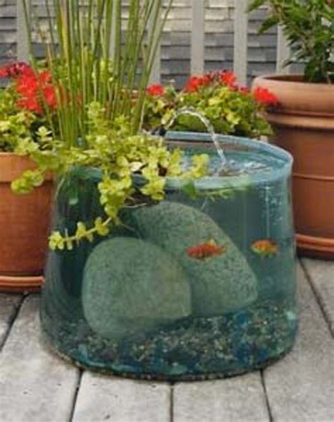 21 Fascinating Low Budget Diy Mini Ponds In A Pot Architecture And Design