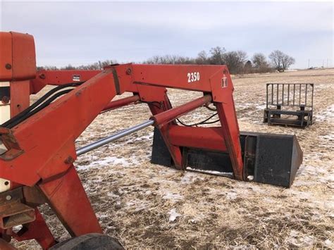 International 2350 Mount O Matic Loader Wbucket And Forks Bigiron Auctions