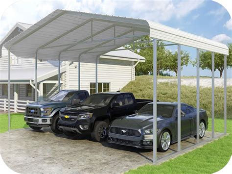 Find great deals on ebay for steel carport kits. VersaTube 24x20x12 Classic Steel Carport Kit (CM224200120)
