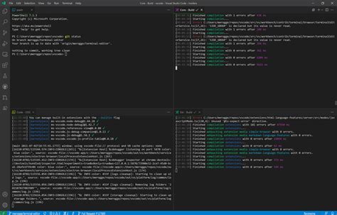 It Is Possible In Vscode To Put The Terminal On The Right Gang Of Coders