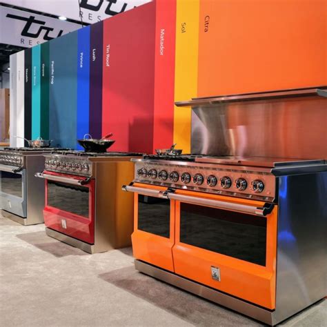 20 Colored Stoves And Refrigerators Decoomo