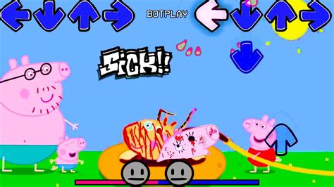 Scary Peppa Pig Bloody Puddles In Friday Night Funkin Be Like Part 6