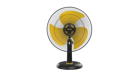 Buy Polycab Aery 400 Mm Table Fan Aery Hs Black Yellow Online At Low